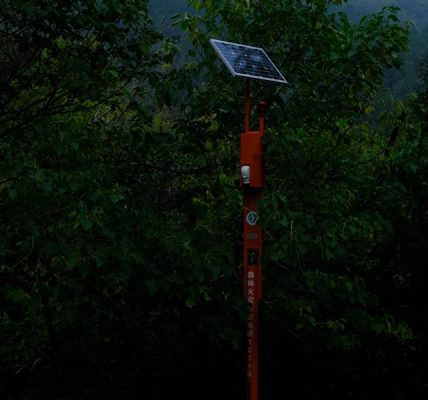 Photo Solar charging camping light