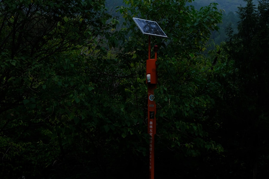Photo Solar charging camping light