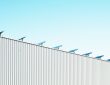 Photo solar outdoor wall lights