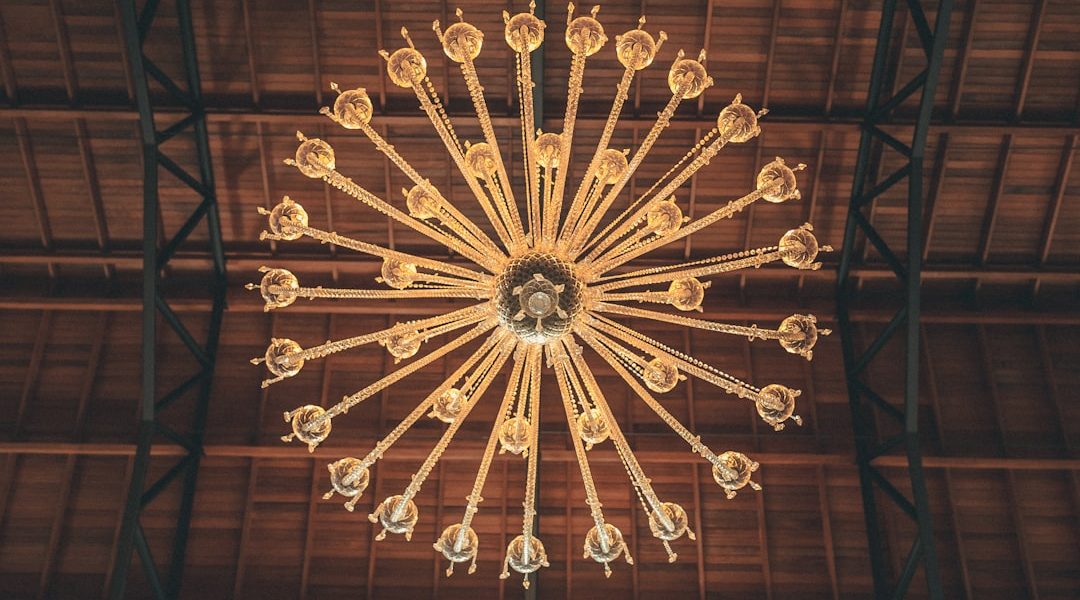 Photo Sunset Chandelier