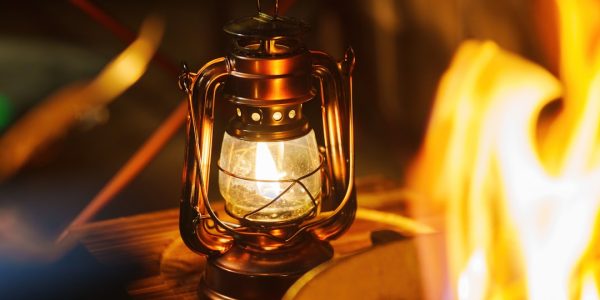 Photo camping lantern