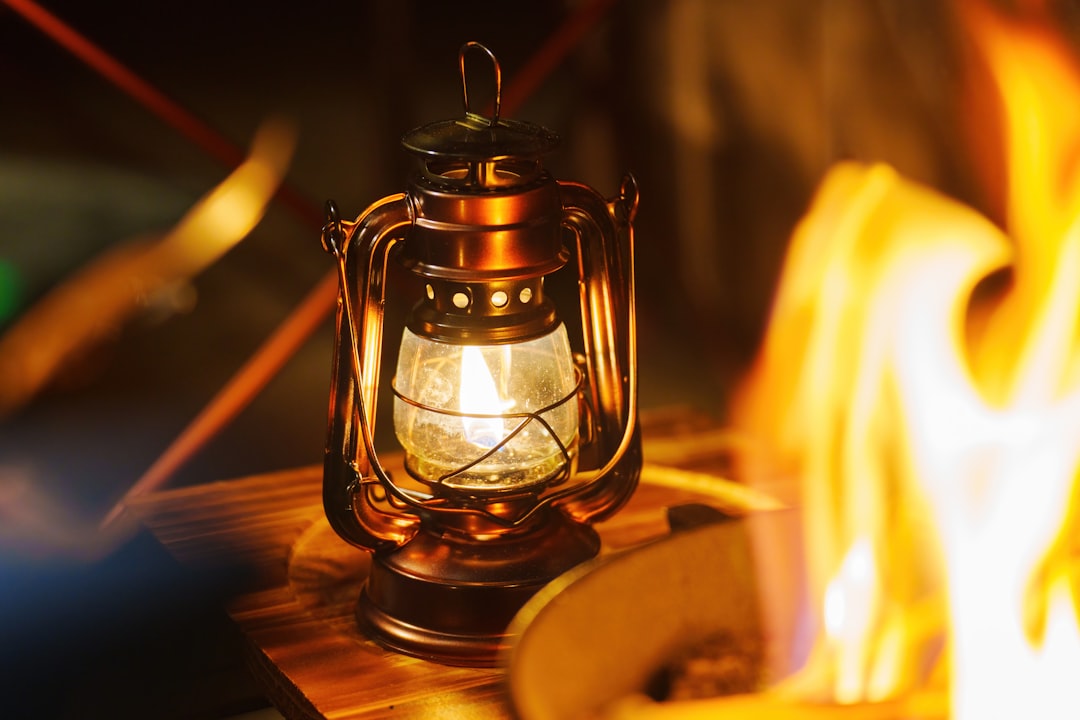 Photo camping lantern