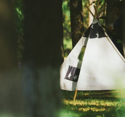 Photo portable camping lantern