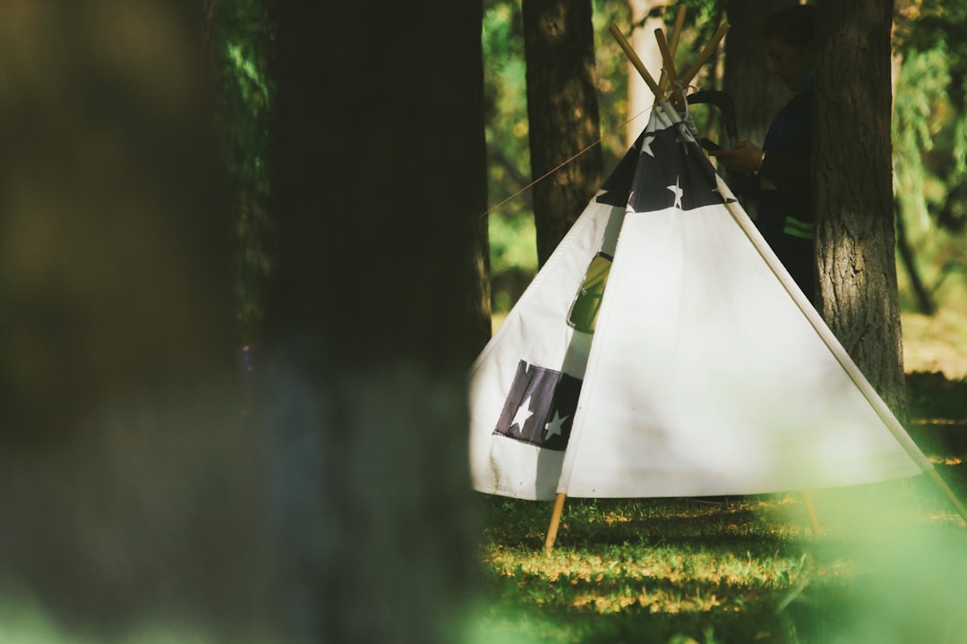 Photo portable camping lantern
