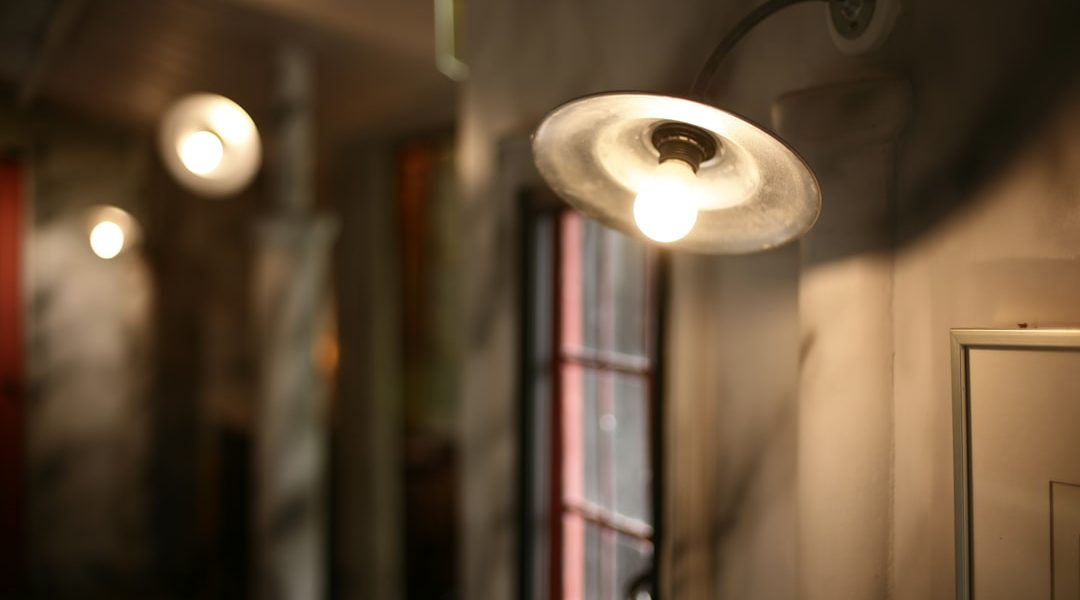 Photo Industrial Style Floor Lamp