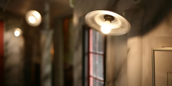 Photo Industrial Style Floor Lamp